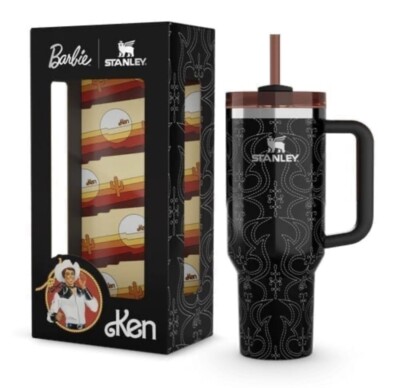 Barbie 80s Western Ken Stanley Cup 40 Oz Quencher SEALED-In Hand