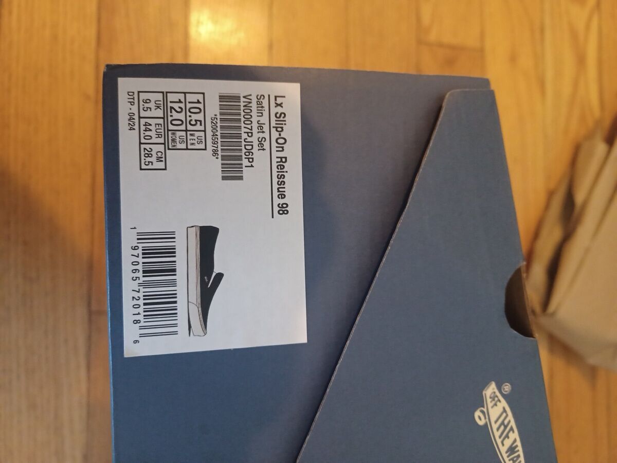 [Vans] LX SLIP-ON REISSUE 98 ☆送料込☆ VANS LX Slip-On Reissue 98 SATIN Jet Set _ FASCINATE Osaka