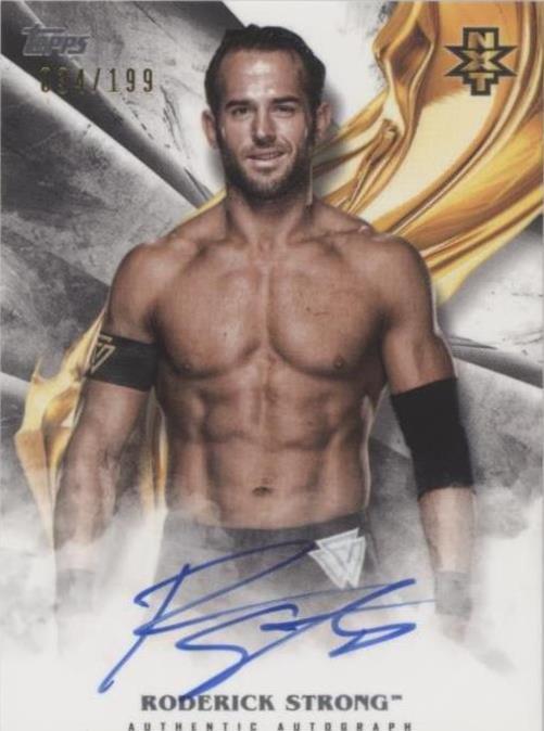 2019 Topps WWE Undisputed - Roderick Strong #A-RS - 1 of 1