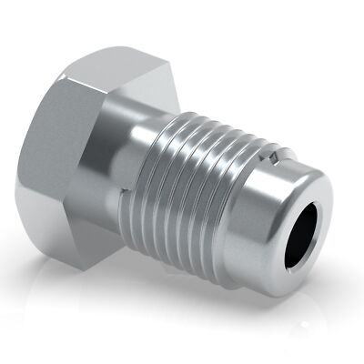 10x Verschraubung EU-Standard f. Bremsleitung 4,75 mm Bördel F - M10x1 - Typ A