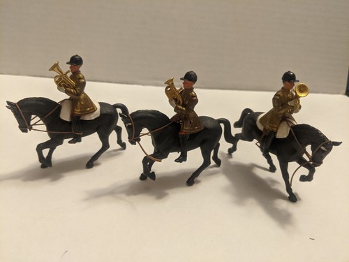10 Pieces VTG Britains LTD Mounted Band of The Household Cavarly - UK Military - - Picture 7 of 7