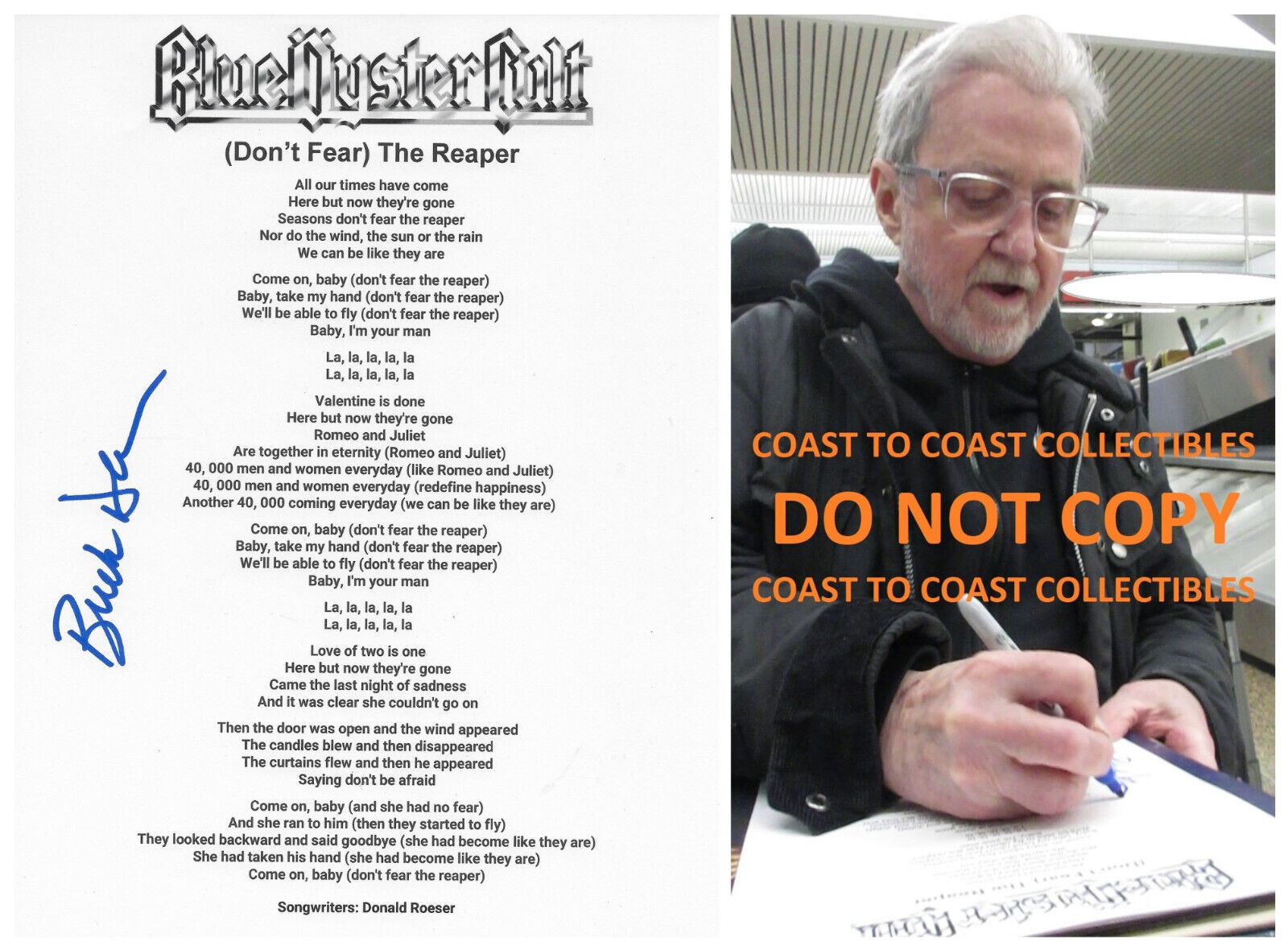 Buck Dharma Eric Bloom Signed Blue Oyster Cult Some Enchanted Evening Album COA Proof Autographed STAR Buck Dharma Eric Bloom Signed Blue Oyster Cult Some Enchanted Evening Album COA Proof Autographed STAR