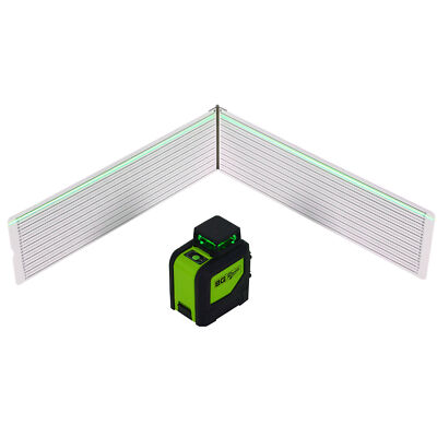 B-G Racing 360 Grad Waage Pad hellgrün Laser Nivellierung Kit mit Etui - 311