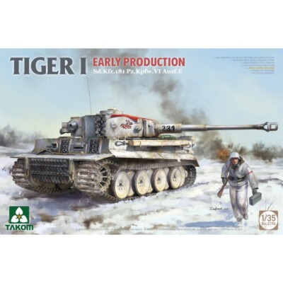 Takom #2196 1/35 Sd.Kfz.181 Pz.Kpfw.VI Ausf.E Tiger I Early Production