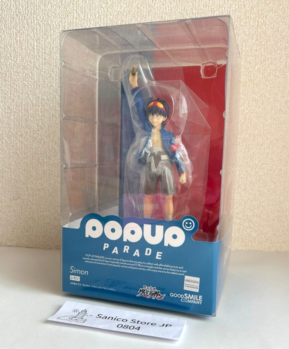 Figura GOOD SMILE Tengen Toppa Gurren Lagann Simon POP UP PARADE De JP Nueva