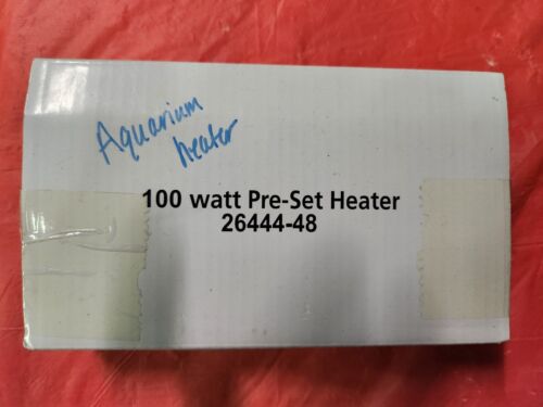 NEW 100 watt Aquarium Heater Pre-set Thermostat 78 deg Complete & Working - Afbeelding 1 van 4