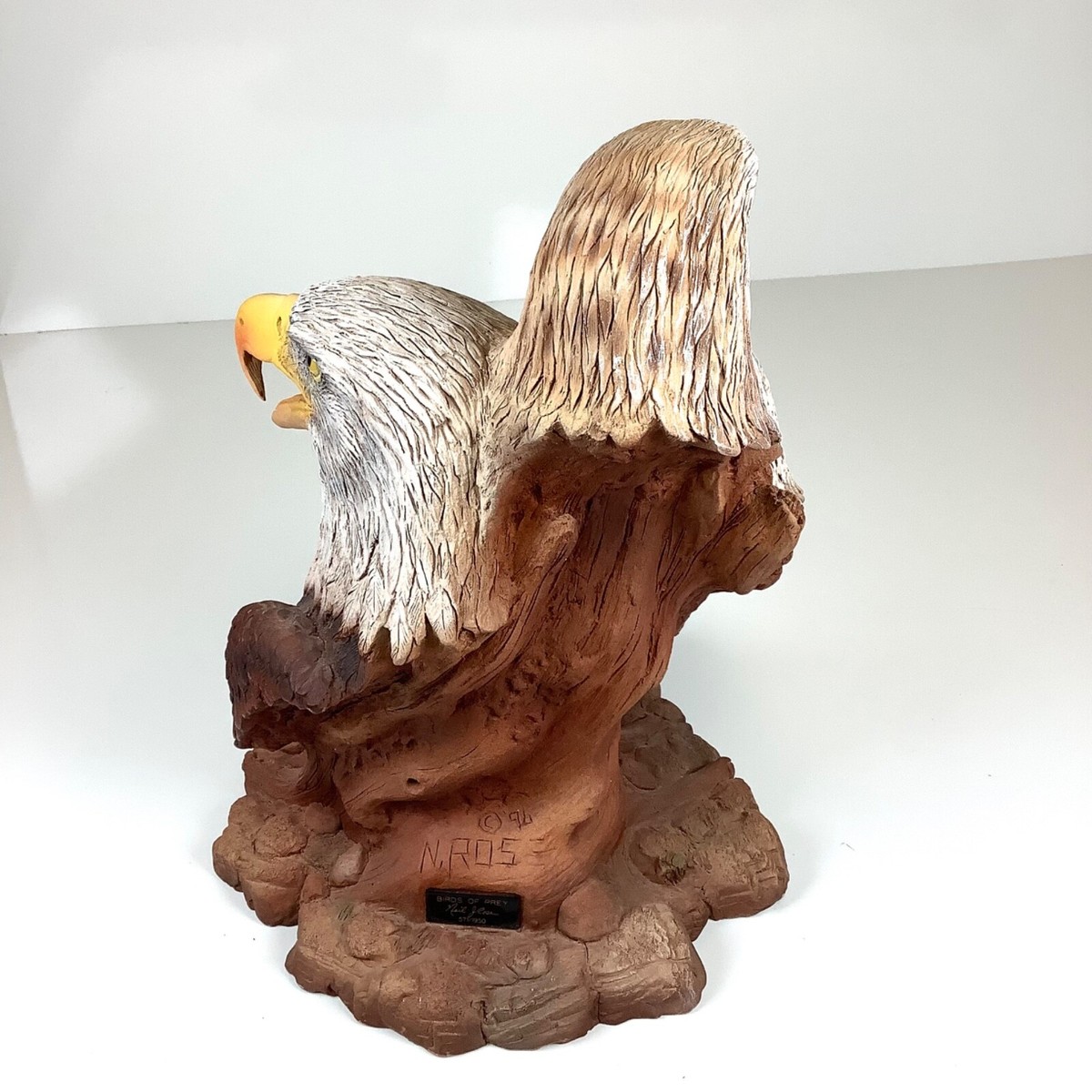 Neil Rose 1996 BIRDS OF PREY Signed Resin Sculpture Limited Ed 571