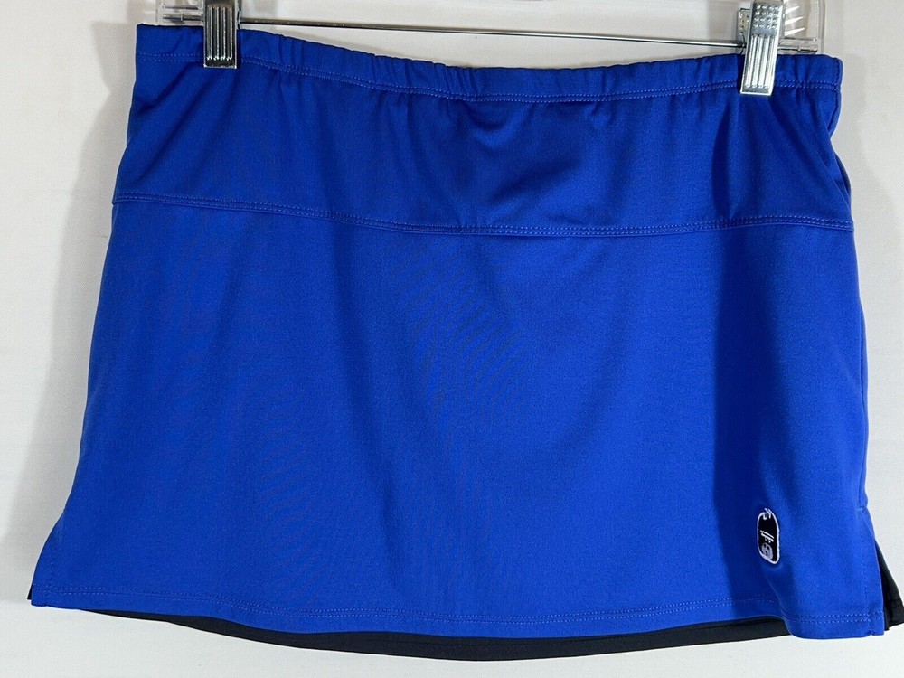 DUC Womens Reversible Tennis Skirt Blue Black 3 Regular Fit
