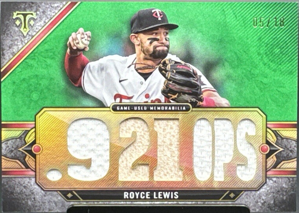 2024 Topps Triple Threads - Royce Lewis #TTR-ROY3 - 1 of 1