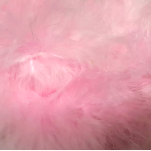 Fluffy Feather Trim Gorgeous Marabou Swansdown String 1mtr Length Sewing /Crafts - Picture 12 of 47