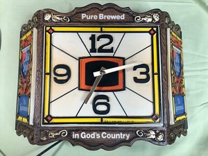 Old Style Beer Clock | eBay