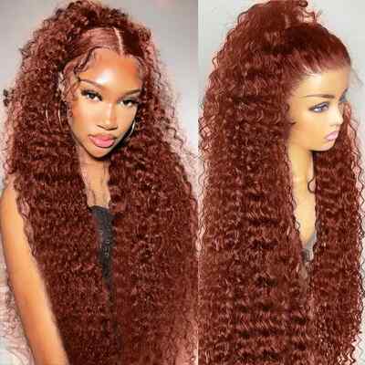 13x6 HD Lace Frontal Wig Water Curly 13x4 Lace Front Human Hair