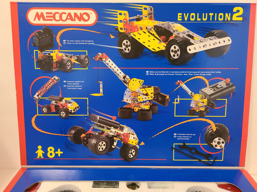Mecanno Evolution 2 Motorized Metal Construction System, 207 Parts NEW - Picture 3 of 17