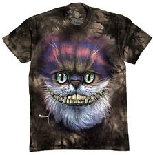 Big Face Cheshire Cat The Mountain Men's T-Shirt