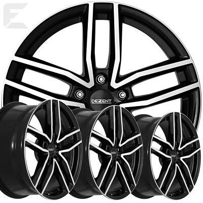 4x 17 Zoll Alufelgen für Audi TT Coupe, TT Roadster / Dezent TR dark (B-DA00338)