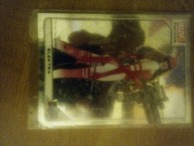 marval comic, upper deck card electra, platinum # 103