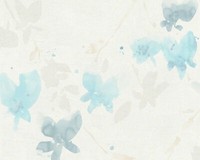A.S. CréAtion Tapete Vlies Daniel Hechter 95284-5 Blau Beige Stylisch Blume