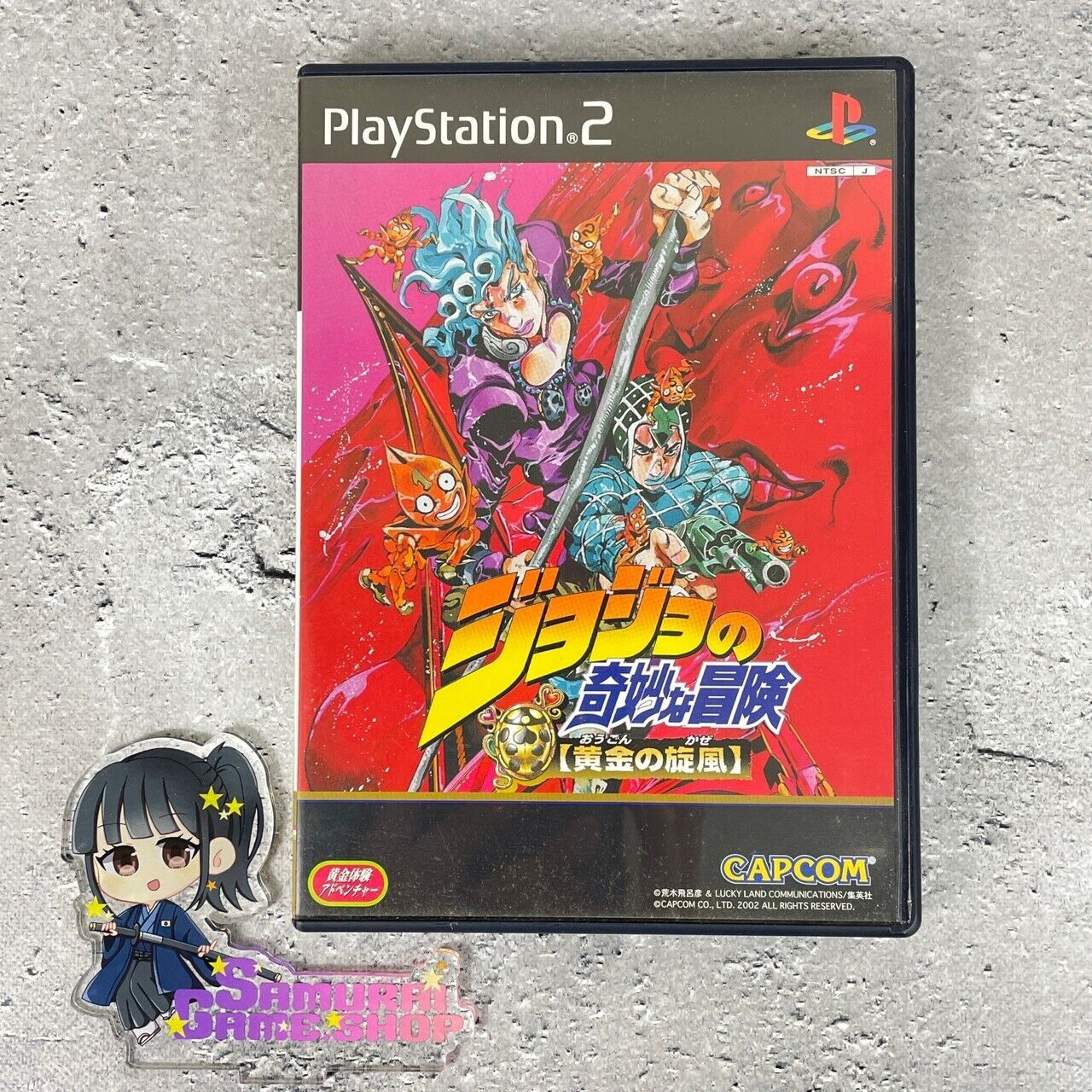 USED PS2 PlayStation 2 Jojo no Kimyouna Bouken Ougon no Kaze 54408 JAPAN  IMPORT