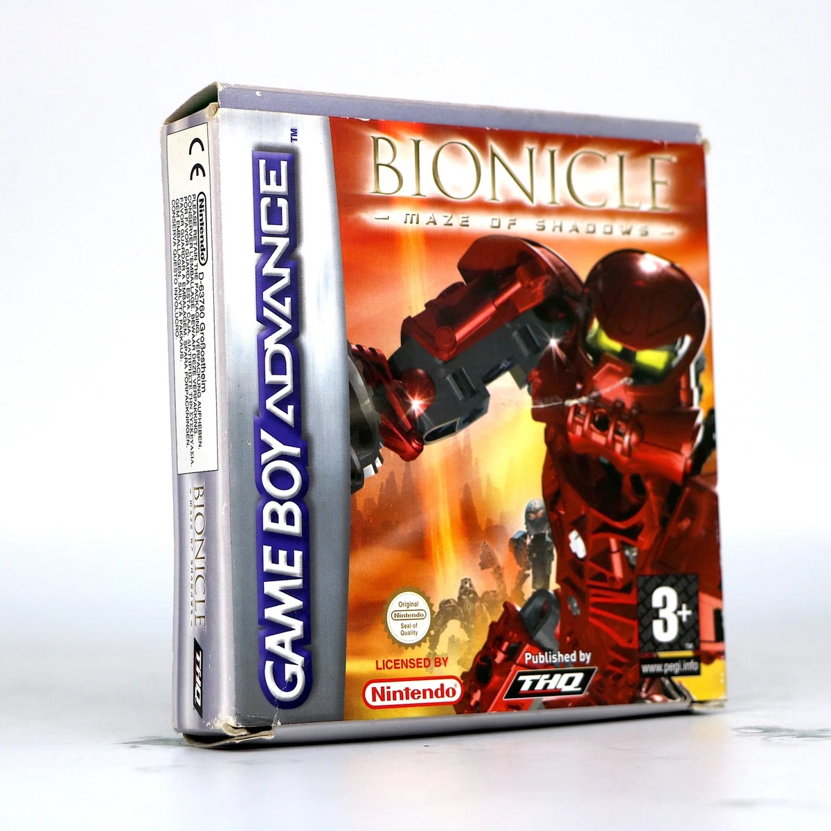 Bionicle Maze of Shadows Nintendo Gameboy Advance GBA Boxed VGC