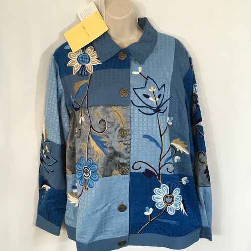 Indigo Moon Women's Blue Glazed Cotton 