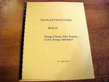 Punch Card Patterns Book II for 24 stitch punch card knitting machines
