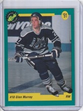 1991 Classic Draft Picks Rookie #15 Glen Murray Boston Bruins Sudbury Wolves