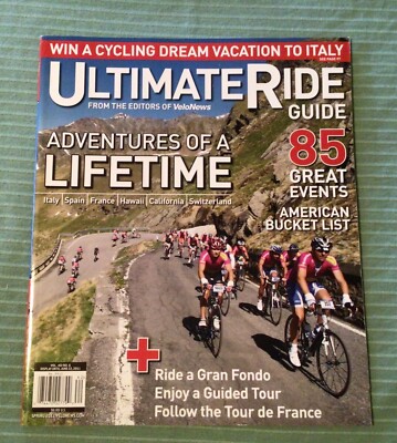 Ultimate Ride Guide for 2011 Velo News magazine Cycling