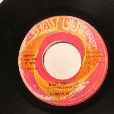 Hear! Funk 45 Norman Scott - Baby Dont Go / Aint That A Heartache On Way Out