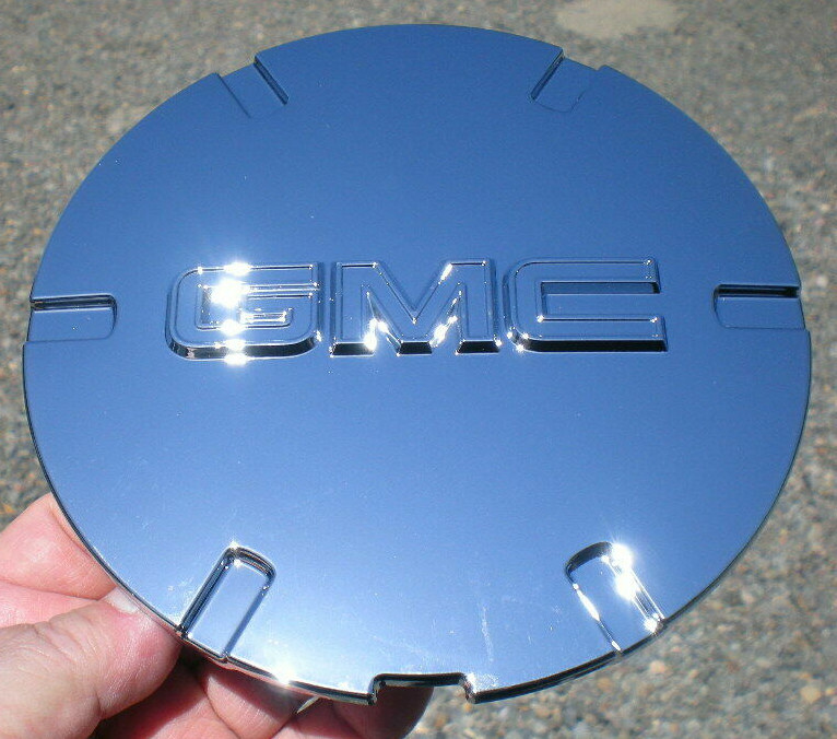 2010-2015 GMC Terrain Bright Chrome Center Cap 9597571 | Front