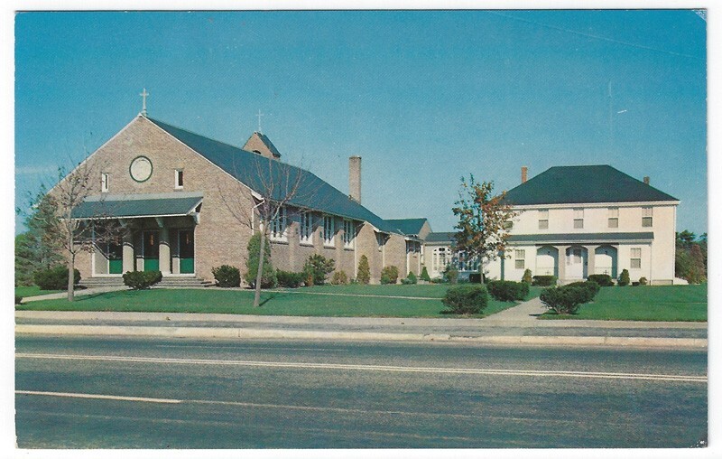 Buzzards Bay, MA, Vintage Postcard View of St. Margaret's R. C. Church & Rectory eBay