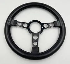 1969-1981 Pontiac GTO Firebird Formula THICK Grip Steering Wheel BLACK