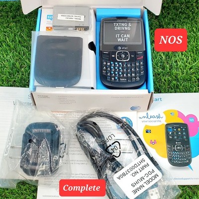 Pantech Link 2 II P5000 - Black ( AT&T ) Rare Cellular Phone (NOS - Complete)