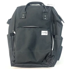 Motif Breast Pump Backpack NWT – Cooler Bottle Pockets Black Diaper Bag