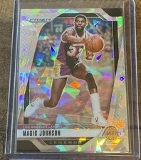 2024-25 Panini Prizm - Legends Magic Johnson #294 Ice Prizm