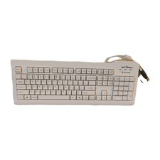 NEW Seal Shield SSWKSV207 Silver Seal Waterproof Medical Keyboard Antimicrobial