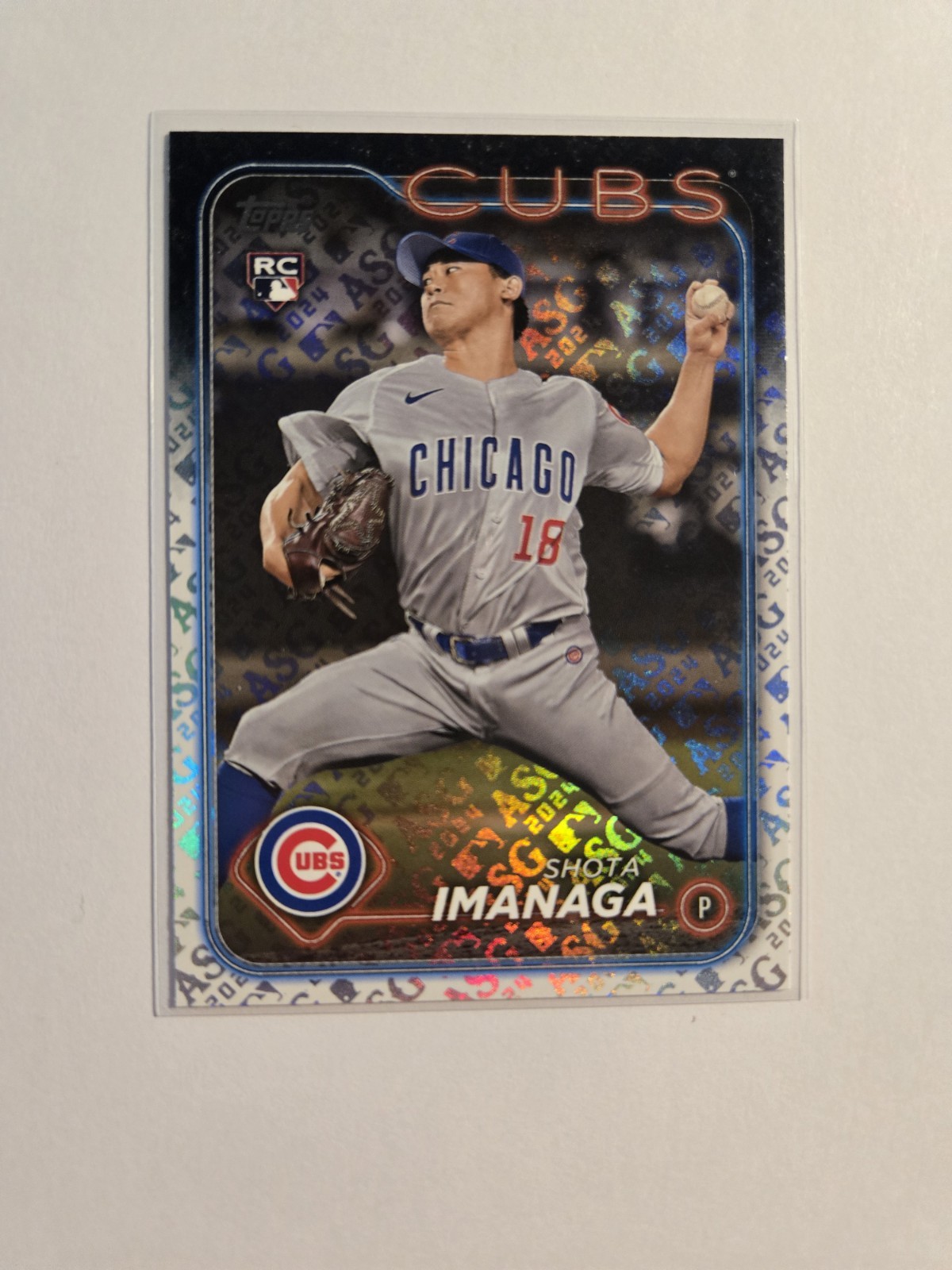 2024 Topps Shota Imanaga Rookie RC ASG Foil Stamped #442 All-Star Game SP Cubs 