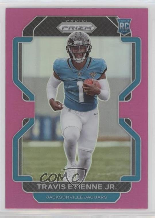 2021 Panini Prizm Rookie Pink Prizm Travis Etienne Jr #344 1j2i
