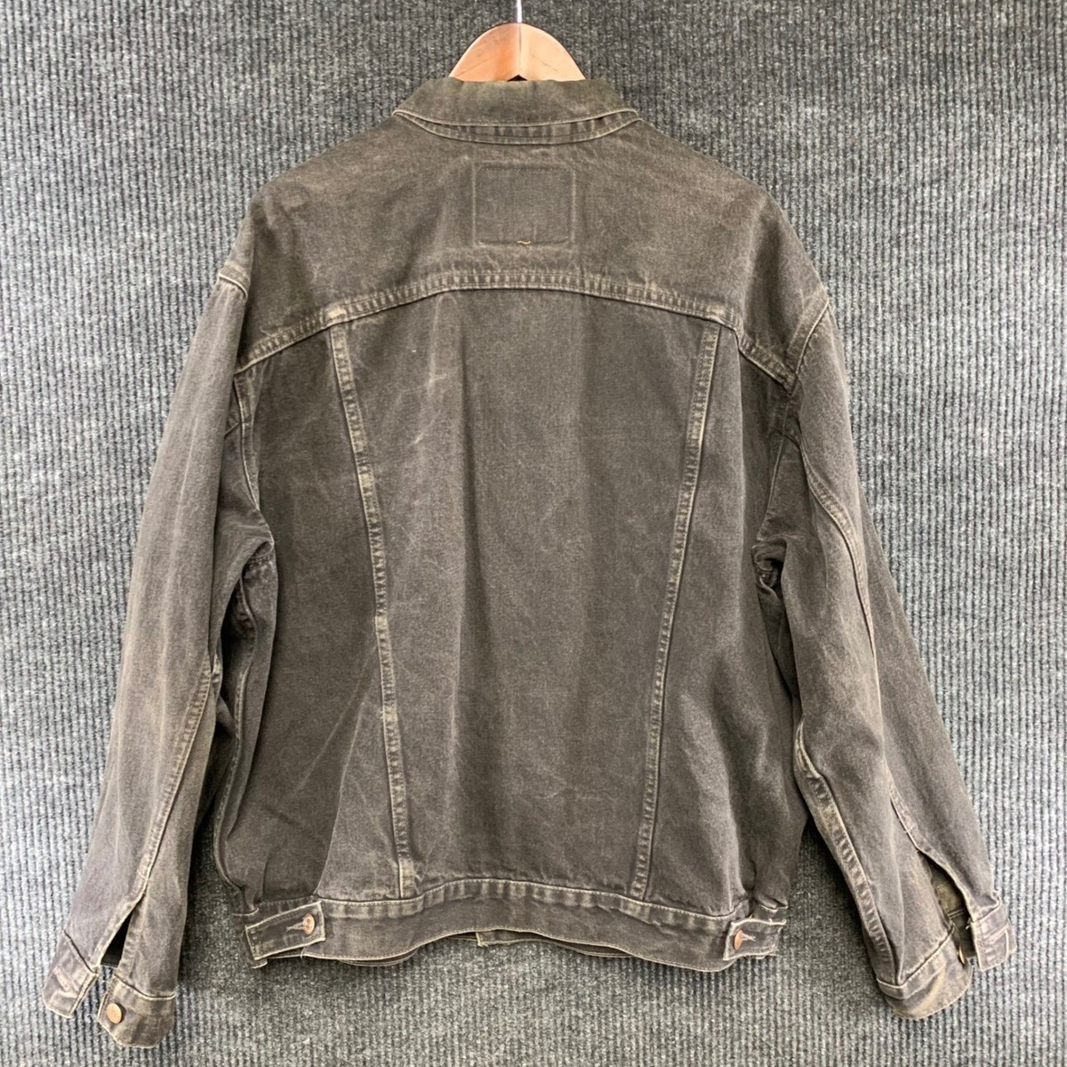 Vintage Levis Jacket Mens XL Black Denim 70507 4159 Type 3 Trucker