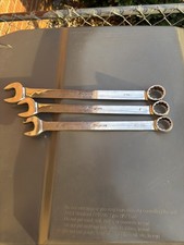 Snap On Tools Oex-b Standard Combination Wrenchs 3 Pieces Set 1-1811516 Snap On Tools Oex-b Standard Combination Wrenchs 3 Pieces Set 1-1811516