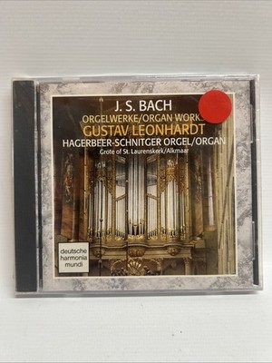 JOHANN SEBASTIAN BACH - J.S. Bach: Organ Works - Gustav Leonhardt - CD - NEW