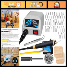 Adjustable Temperature Wood Burning Kit - Professional Pyrography Tool for Adult