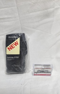 Olympus Pearlcorder S700 Microcassette Voice Tape Recorder Handheld