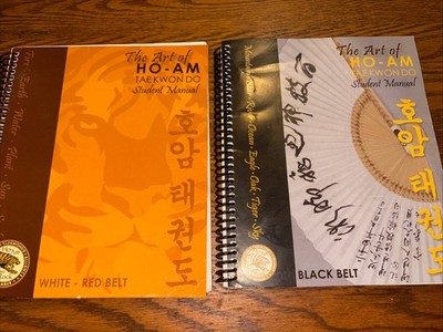 THE ART OF HO-AM TAE KWON DO STUDENT MANUAL White to Red & Black Belt Very Rare