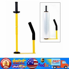 Stretch Film Dispenser Machine Pallet Wrap Dispenser Shrink Wrap Tool W/ Handle