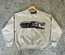 Vintage 1990s Cypress Links Golf Theme Sweatshirt Tan Made In USA L:26” W:23”