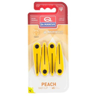 Auto-Lufterfrischer Dr. Marcus Easy Clip Pfirsich, 45 Tage