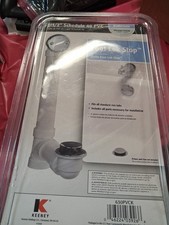 Keeney Foot Lok Stop Schedule 40 Bath Tub Drain Kit, 630PVCK