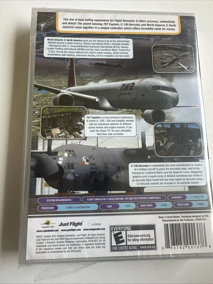 Flight Sim Mega Pack Limited Edition Pc New Expansions For Flight Simulator X - Image 4 of 4