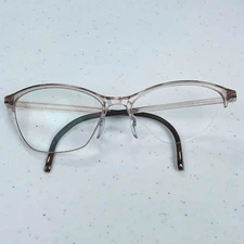 Silhouette Eyeglasses SPX ILLUSION NYLOR Clear Nude Pink 51-16 130