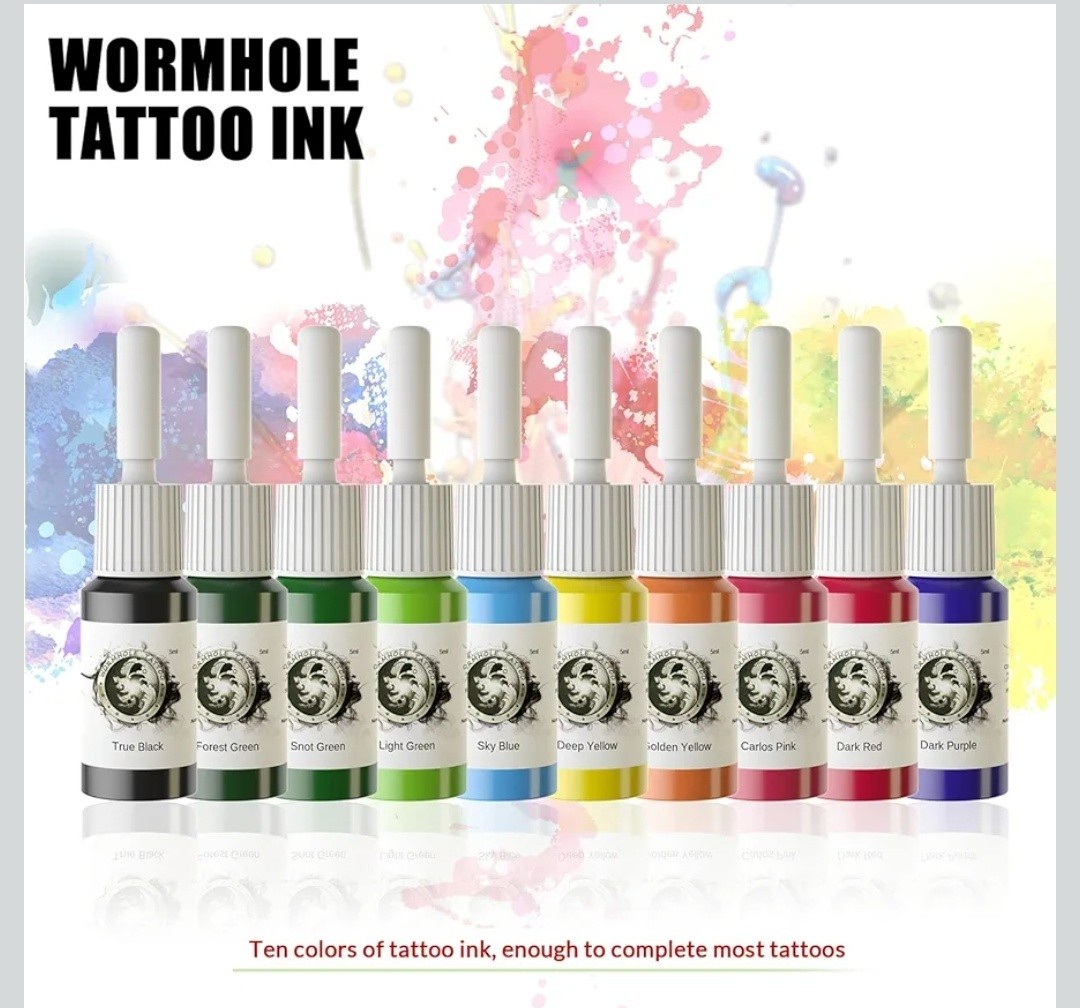 NEW Wormhole Tattoo Machine Kit TK108 & Munbyn Tattoo Stencil Printer ITP06